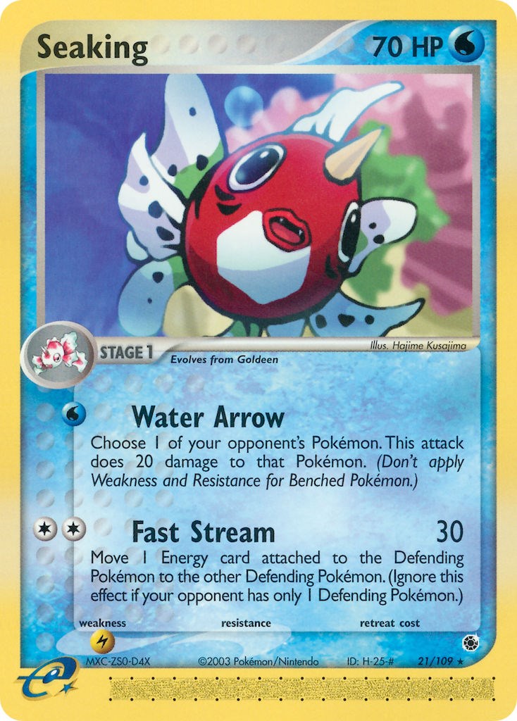 Seaking (21/109) [EX: Ruby & Sapphire] | Clutch Gaming