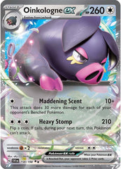 Oinkologne ex (158/198) [Scarlet & Violet: Base Set] | Clutch Gaming