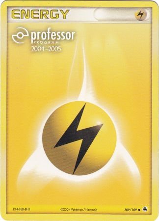 Lightning Energy (109/109) (2004 2005) [Professor Program Promos] | Clutch Gaming