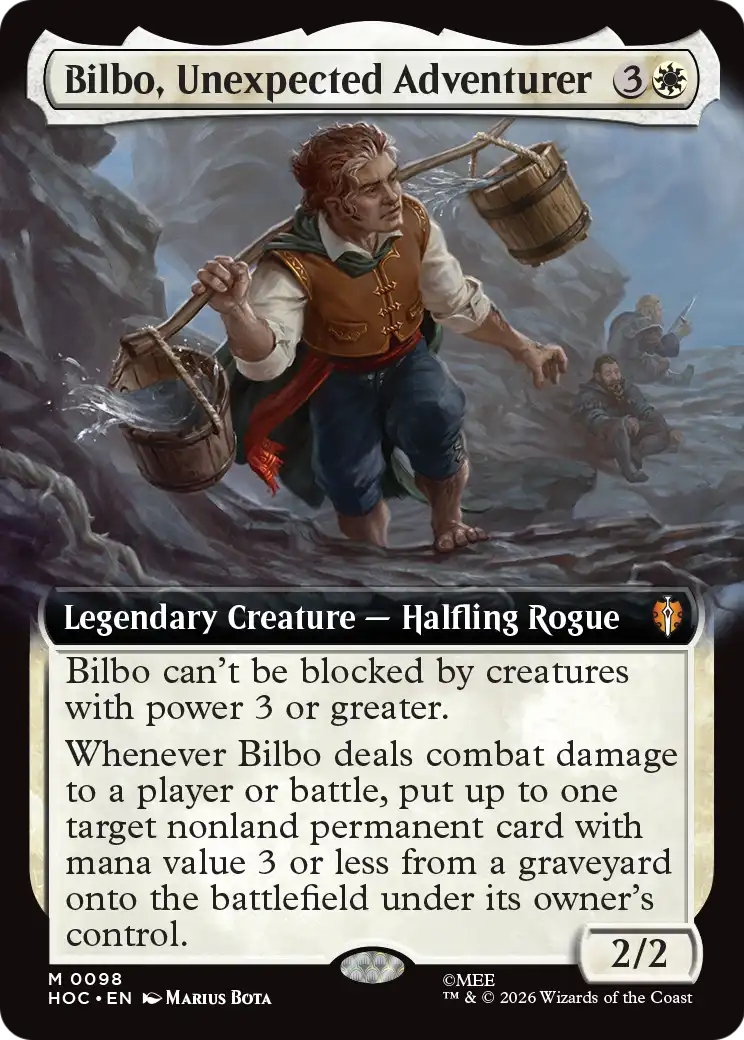 Bilbo, Unexpected Adventurer (Extended Art) [The Hobbit: Eternal-Legal] | Clutch Gaming