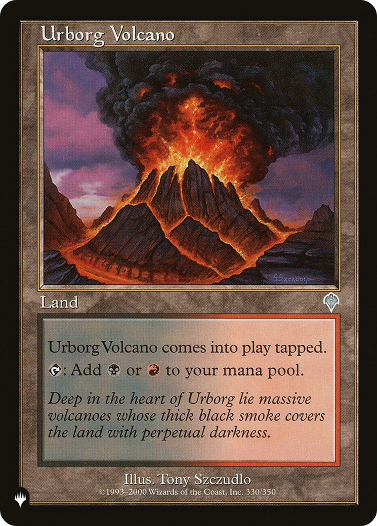 Urborg Volcano [The List Reprints] | Clutch Gaming