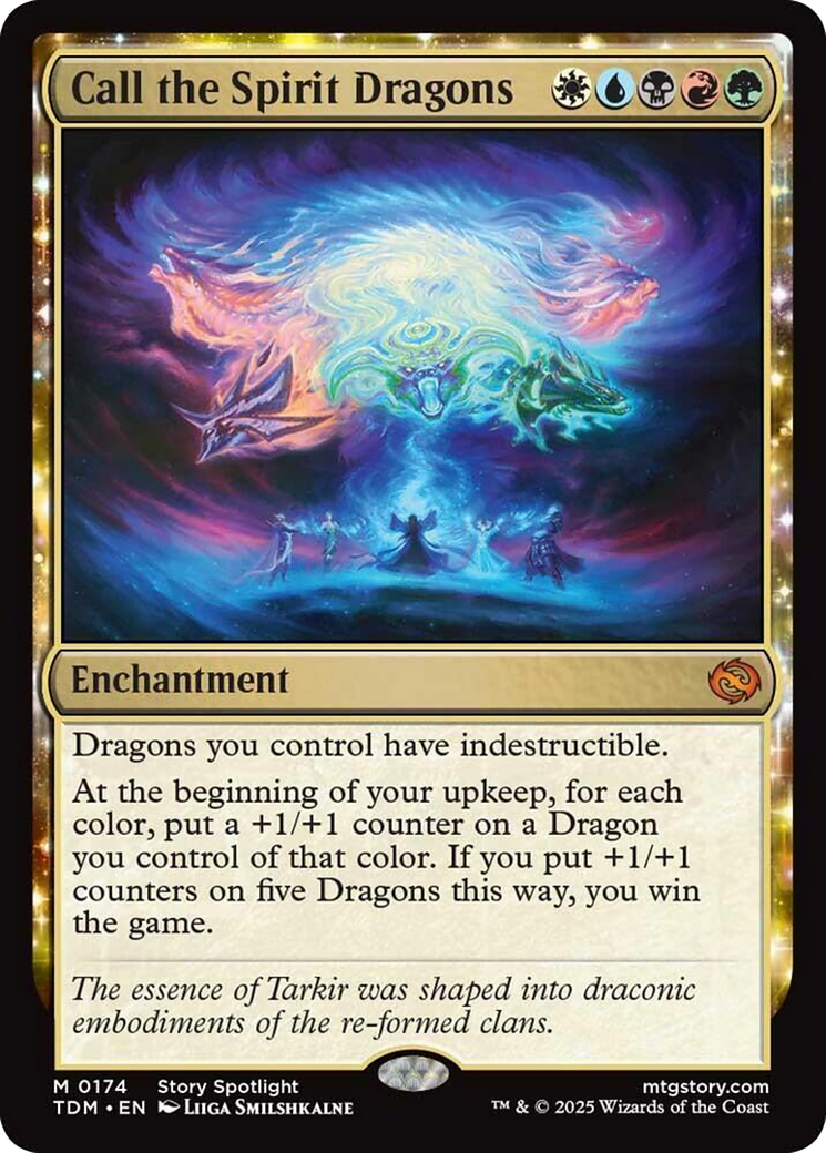 Call the Spirit Dragons [Tarkir: Dragonstorm] | Clutch Gaming