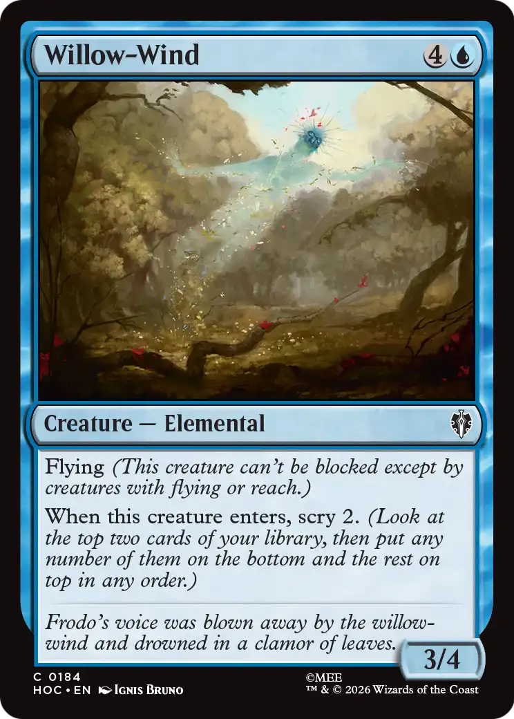 Willow-Wind [The Hobbit: Eternal-Legal] | Clutch Gaming