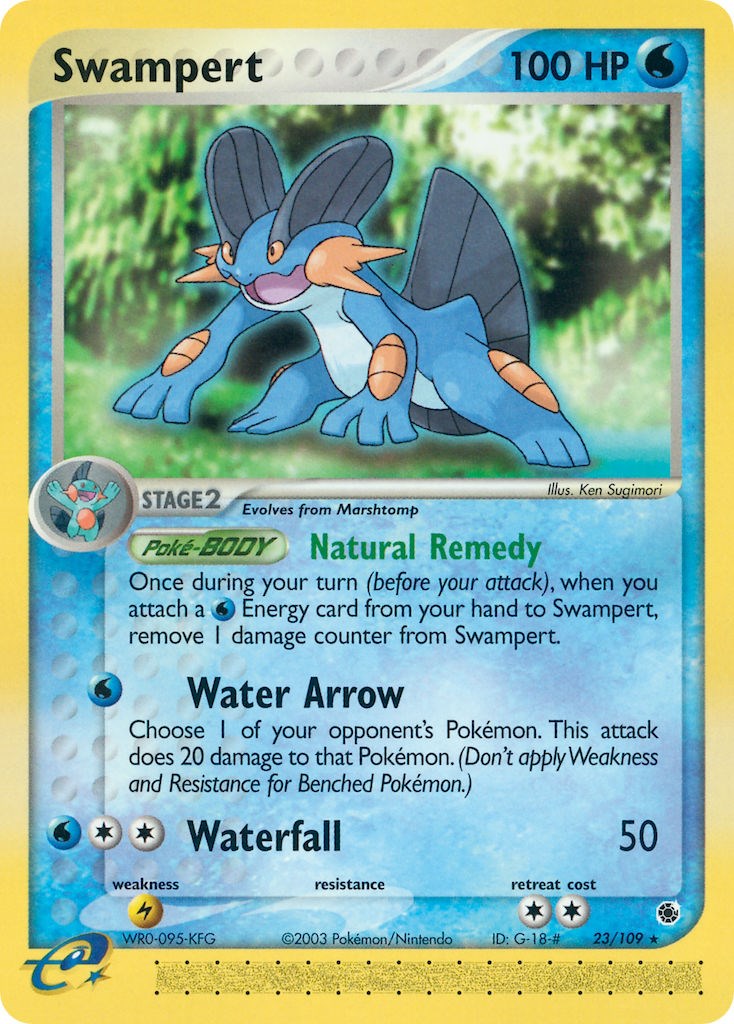 Swampert (23/109) [EX: Ruby & Sapphire] | Clutch Gaming