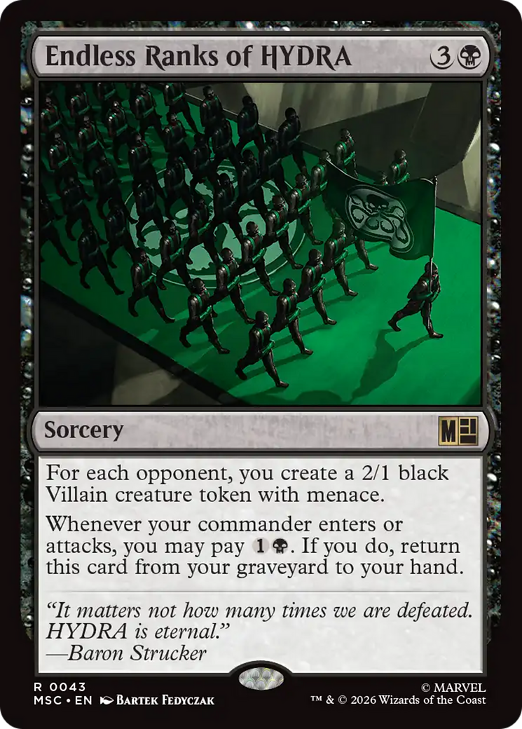 Endless Ranks of HYDRA [Marvel Super Heroes Commander] | Clutch Gaming