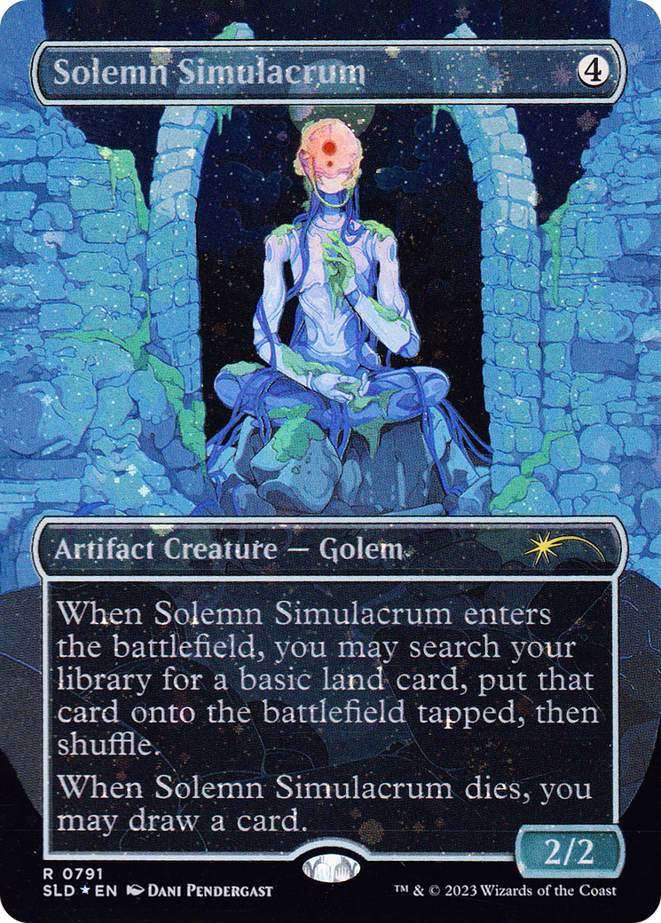 Solemn Simulacrum (1725) (Rainbow Foil) [Secret Lair Drop Series] | Clutch Gaming