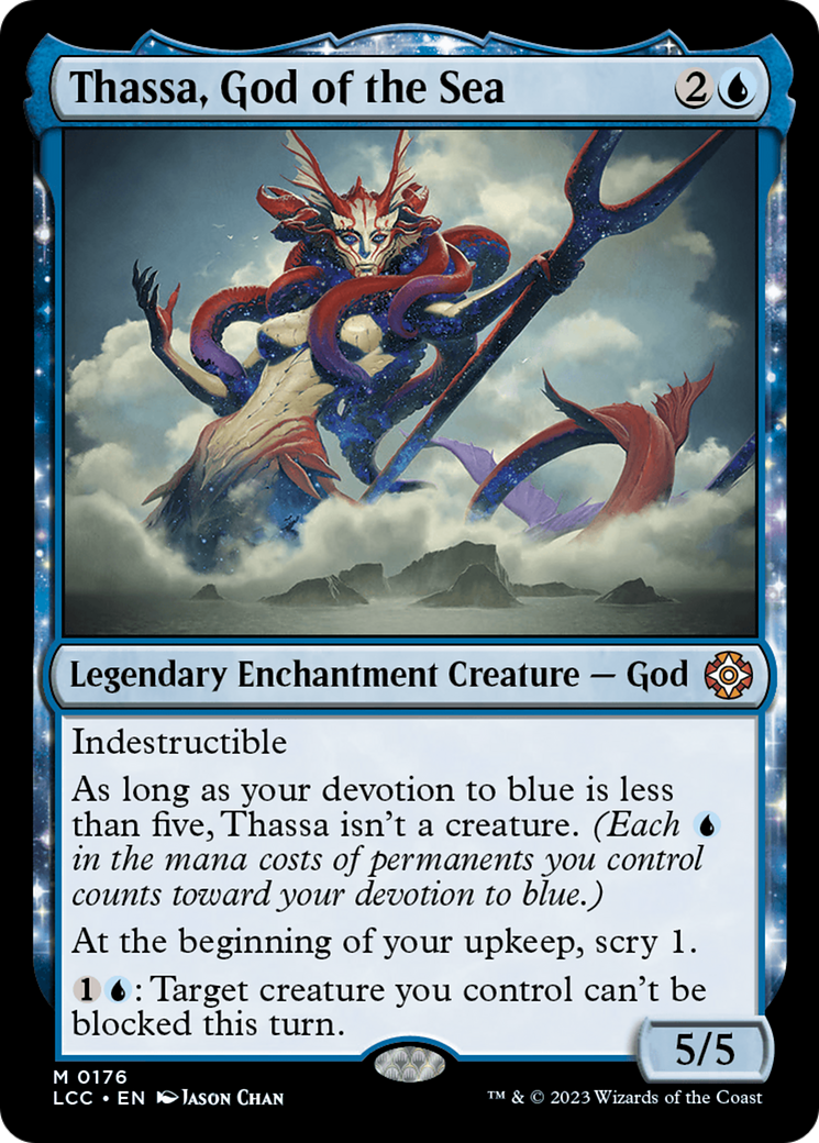 Thassa, God of the Sea [The Lost Caverns of Ixalan Commander] | Clutch Gaming