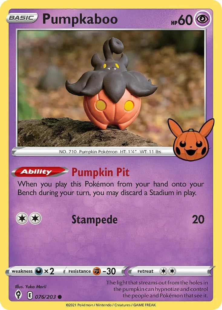 Pumpkaboo (076/203) [Trick or Trade] | Clutch Gaming