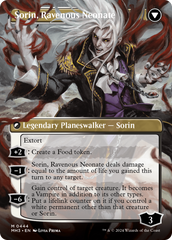 Sorin of House Markov // Sorin, Ravenous Neonate (Borderless) [Modern Horizons 3] | Clutch Gaming