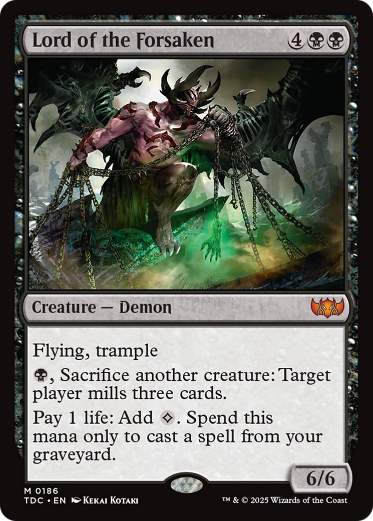 Lord of the Forsaken [Tarkir: Dragonstorm Commander] | Clutch Gaming