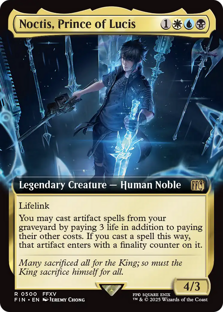 Noctis, Prince of Lucis (Extended Art) [FINAL FANTASY] | Clutch Gaming