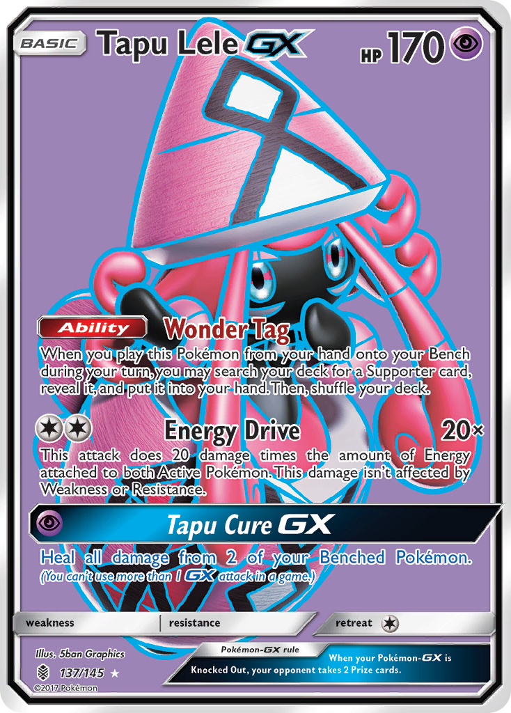 Tapu Lele GX (137/145) [Sun & Moon: Guardians Rising] | Clutch Gaming