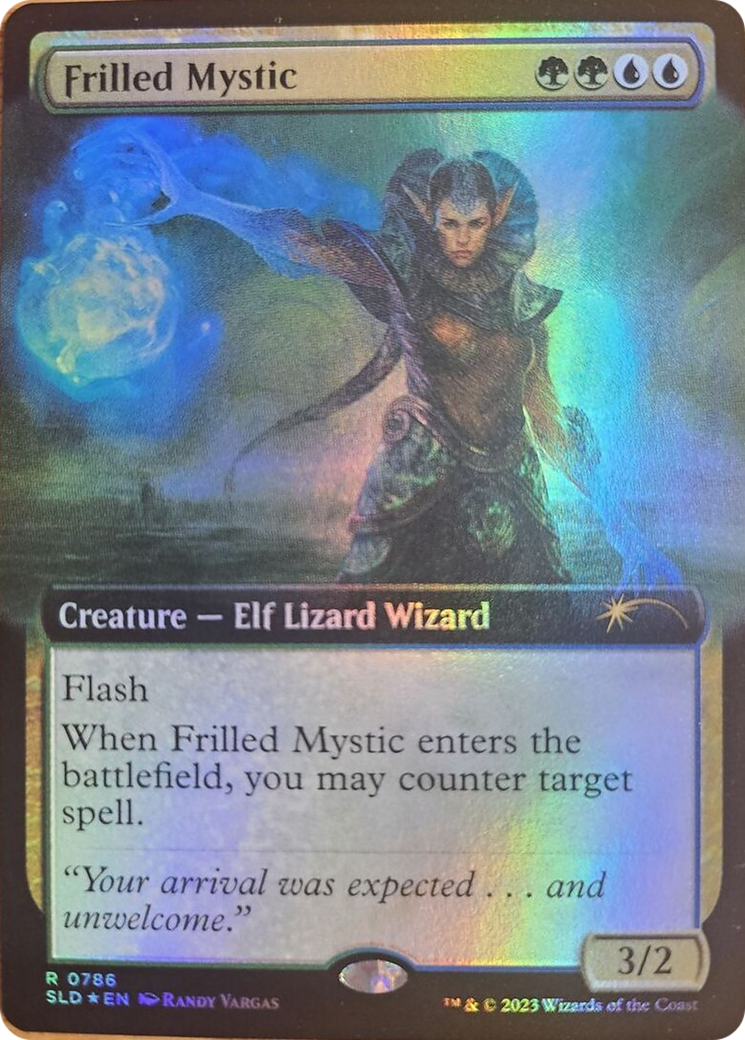 Frilled Mystic (Extended Art) [Secret Lair Drop Series] | Clutch Gaming