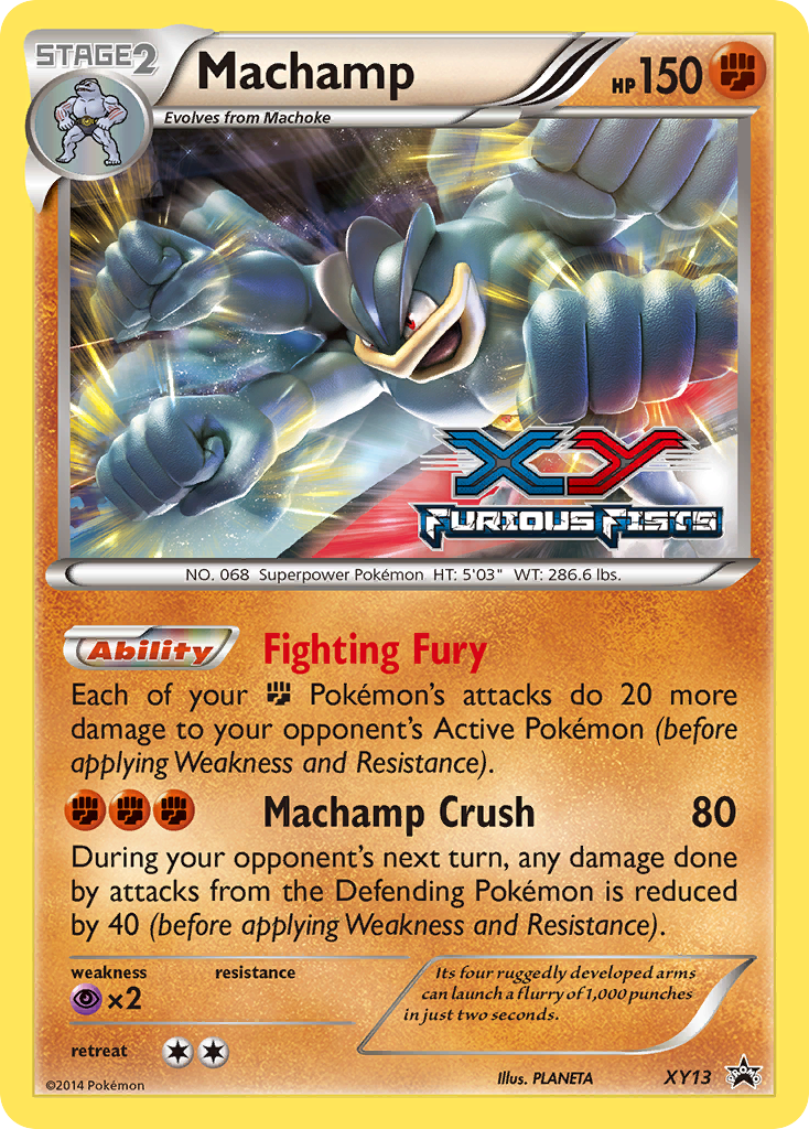 Machamp (XY13) [XY: Black Star Promos] | Clutch Gaming