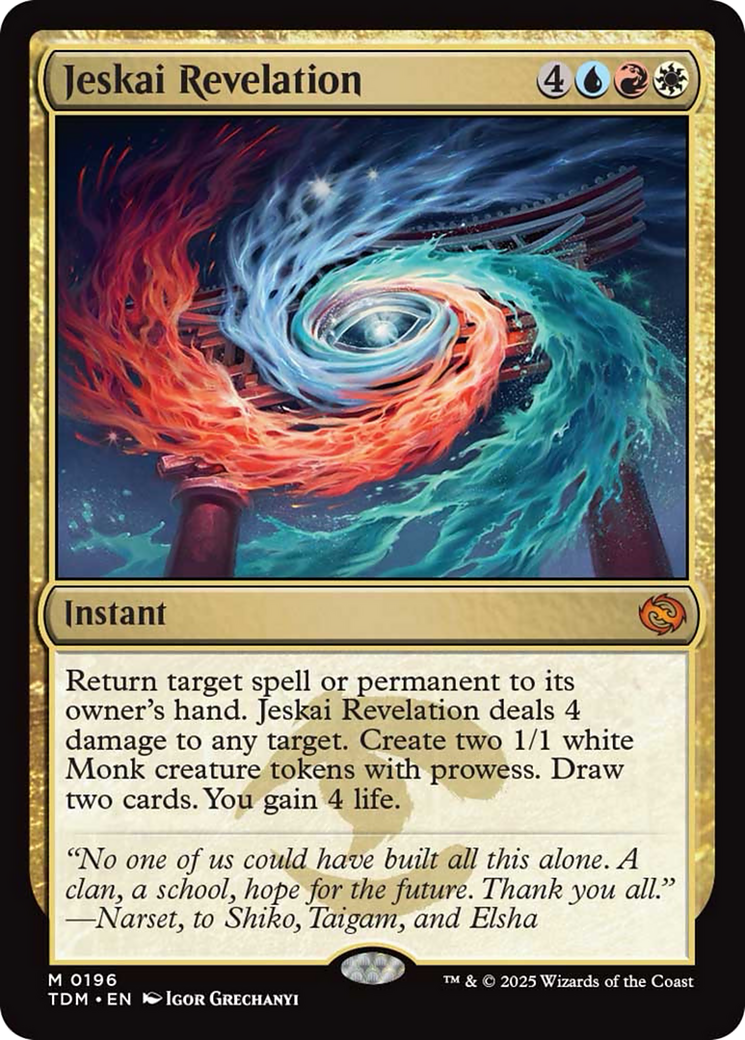 Jeskai Revelation [Tarkir: Dragonstorm] | Clutch Gaming