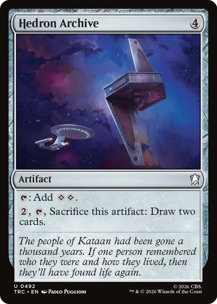 Hedron Archive [Star Trek Commander] | Clutch Gaming