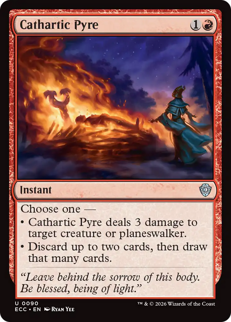 Cathartic Pyre [Lorwyn Eclipsed Commander] | Clutch Gaming