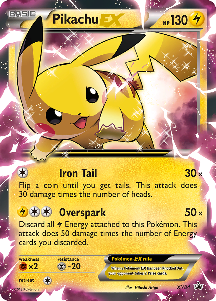 Pikachu EX (XY84) [XY: Black Star Promos] | Clutch Gaming