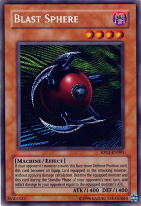 Blast Sphere [RP01-EN091] Secret Rare | Clutch Gaming