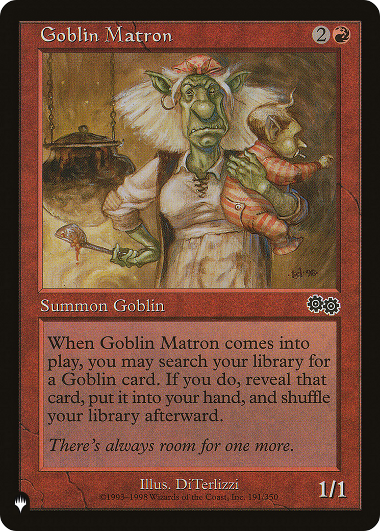 Goblin Matron (USG) [The List Reprints] | Clutch Gaming