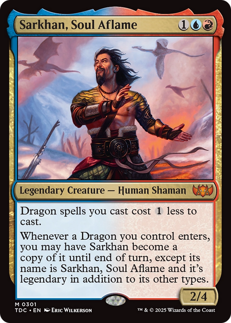 Sarkhan, Soul Aflame [Tarkir: Dragonstorm Commander] | Clutch Gaming