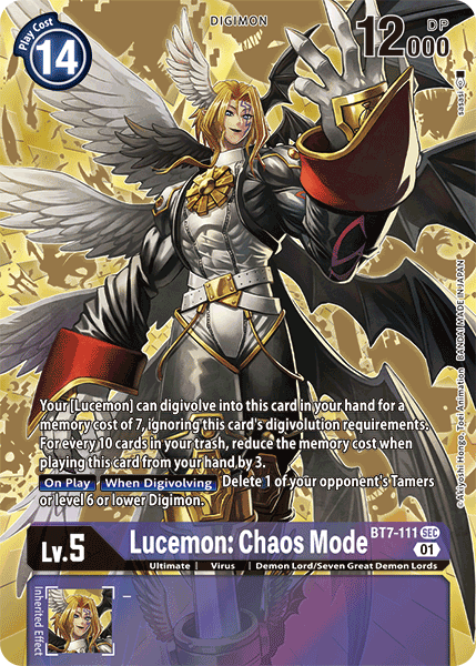 Lucemon: Chaos Mode [BT7-111] (Alternate Art) [Next Adventure] | Clutch Gaming