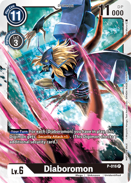 Diaboromon [P-016] [Promotional Cards] | Clutch Gaming