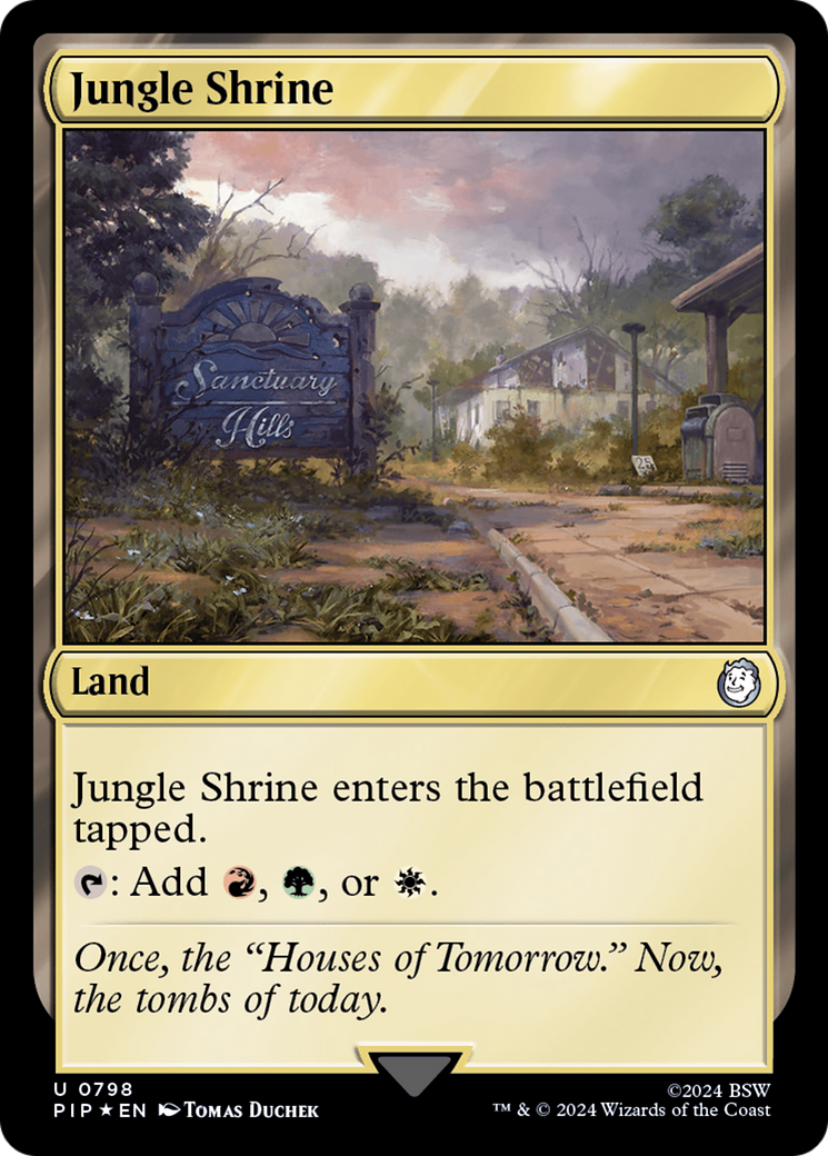 Jungle Shrine (Surge Foil) [Fallout] | Clutch Gaming