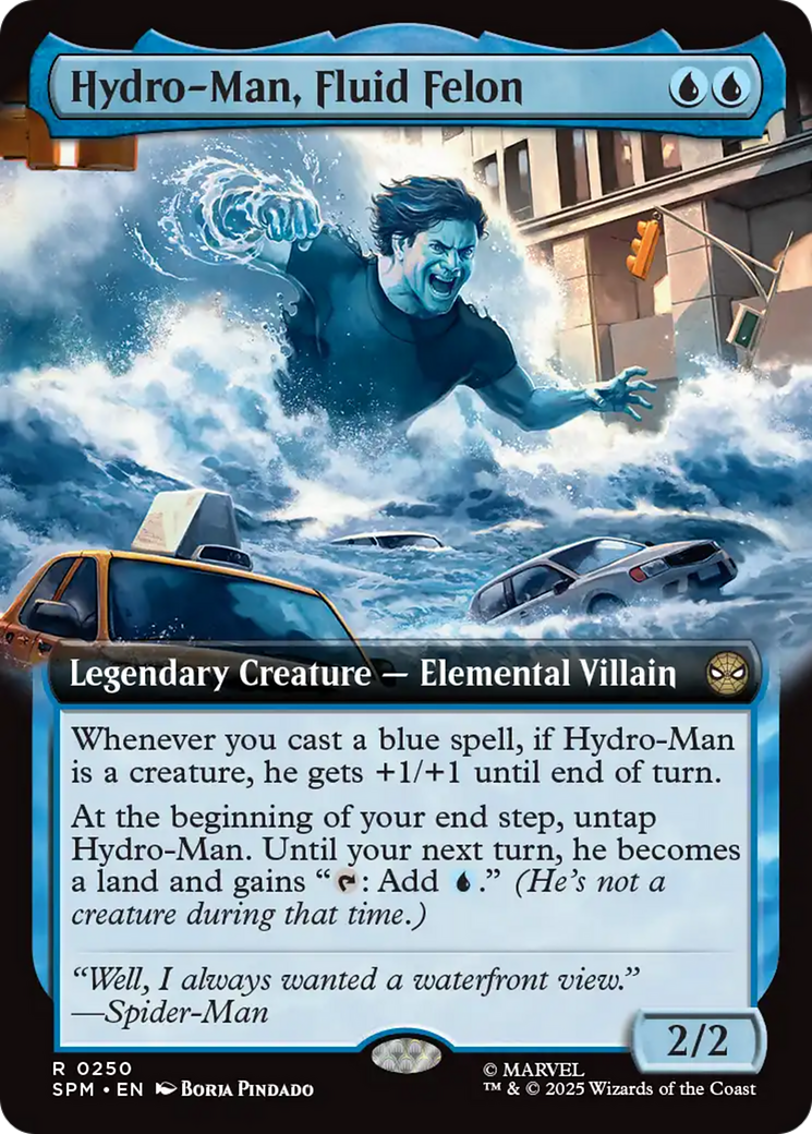 Hydro-Man, Fluid Felon (Extended Art) [Marvel's Spider-Man] | Clutch Gaming