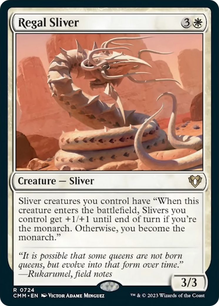 Regal Sliver [Commander Masters] | Clutch Gaming