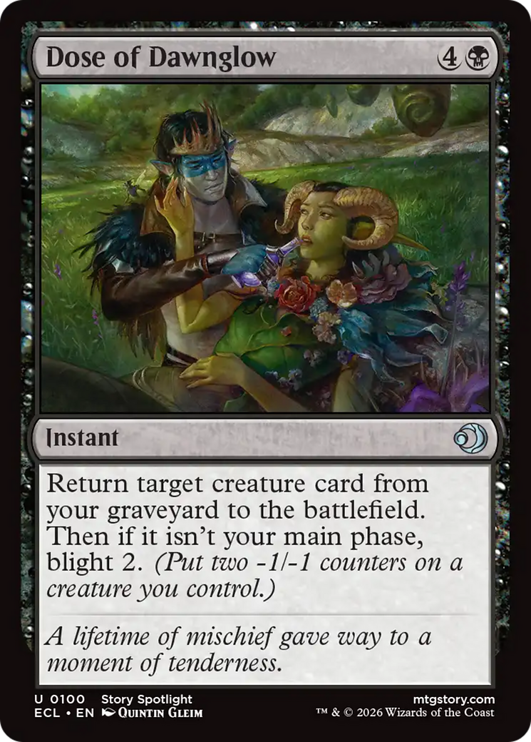 Dose of Dawnglow [Lorwyn Eclipsed] | Clutch Gaming