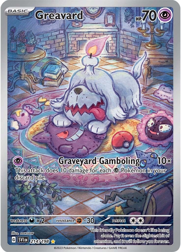 Greavard (214/198) [Scarlet & Violet: Base Set] | Clutch Gaming