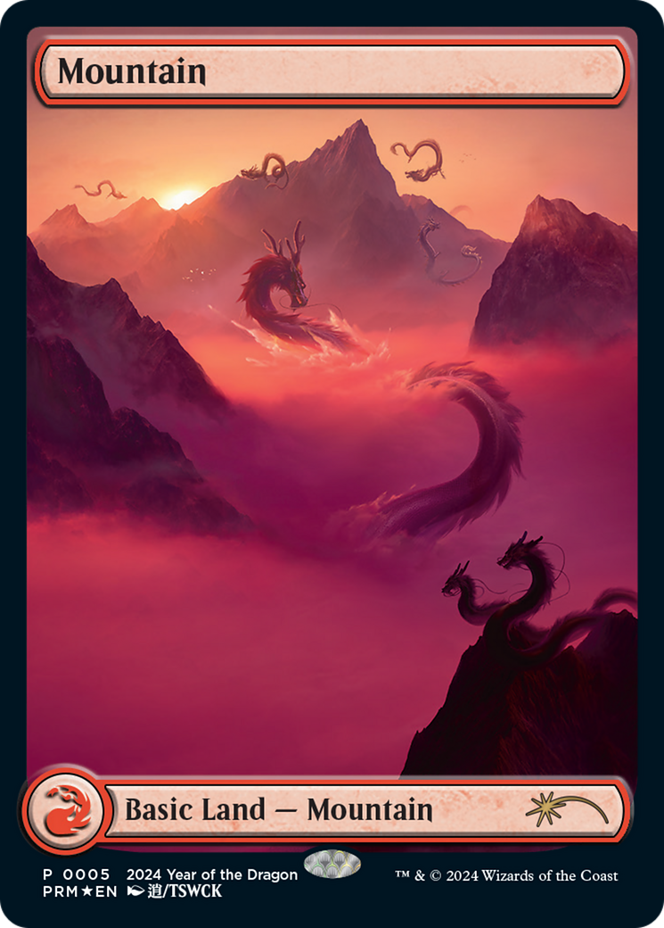 Mountain (Year of the Dragon 2024) [Standard Showdown Promos] | Clutch Gaming