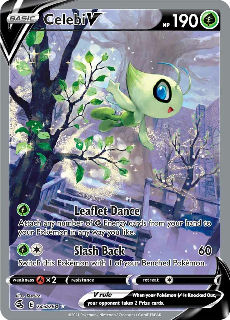 Celebi V (245/264) [Sword & Shield: Fusion Strike] | Clutch Gaming