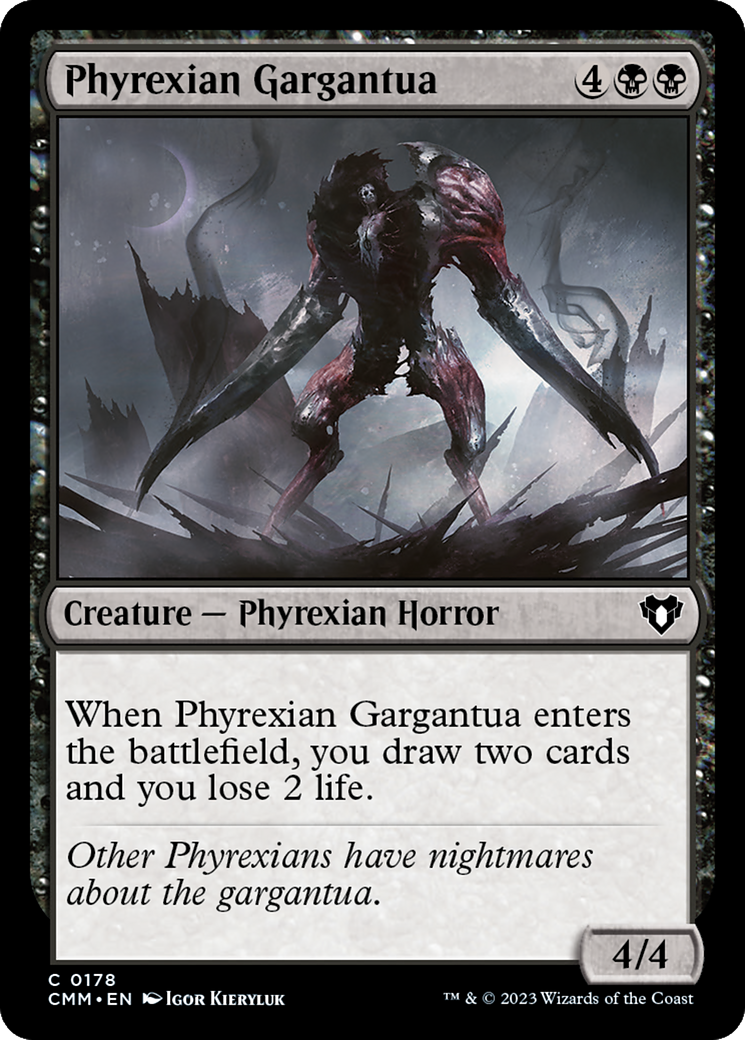 Phyrexian Gargantua [Commander Masters] | Clutch Gaming