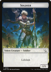 Soldier // Kraken Double-Sided Token [March of the Machine Tokens] | Clutch Gaming