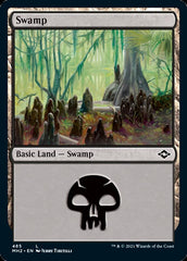 Swamp (485) (Foil Etched) [Modern Horizons 2] | Clutch Gaming