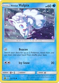 Alolan Vulpix (21a/145) (Alternate Art Promo) [Sun & Moon: Guardians Rising] | Clutch Gaming