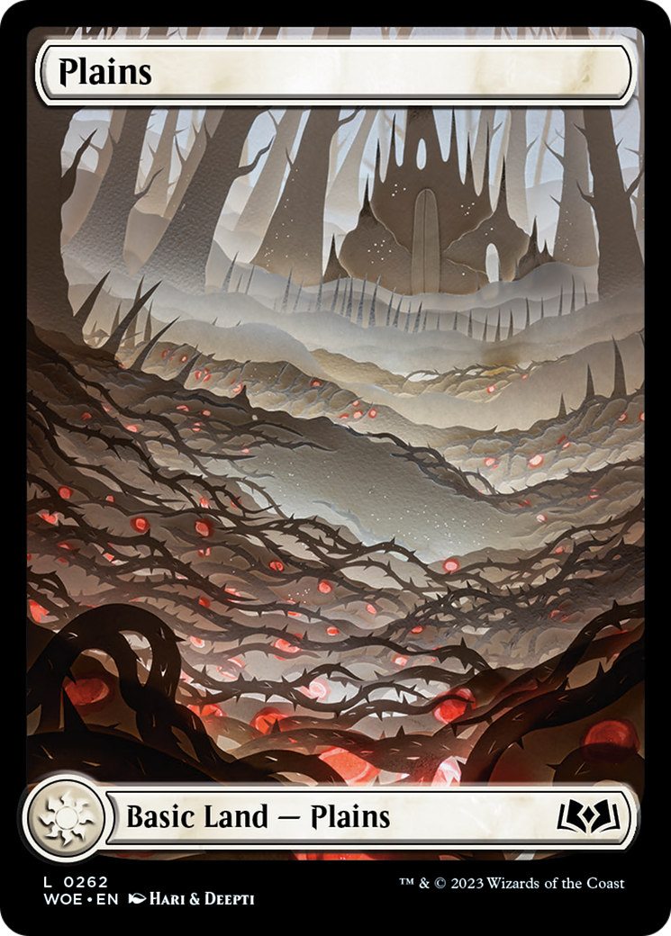 Plains (262) (Full-Art) [Wilds of Eldraine] | Clutch Gaming