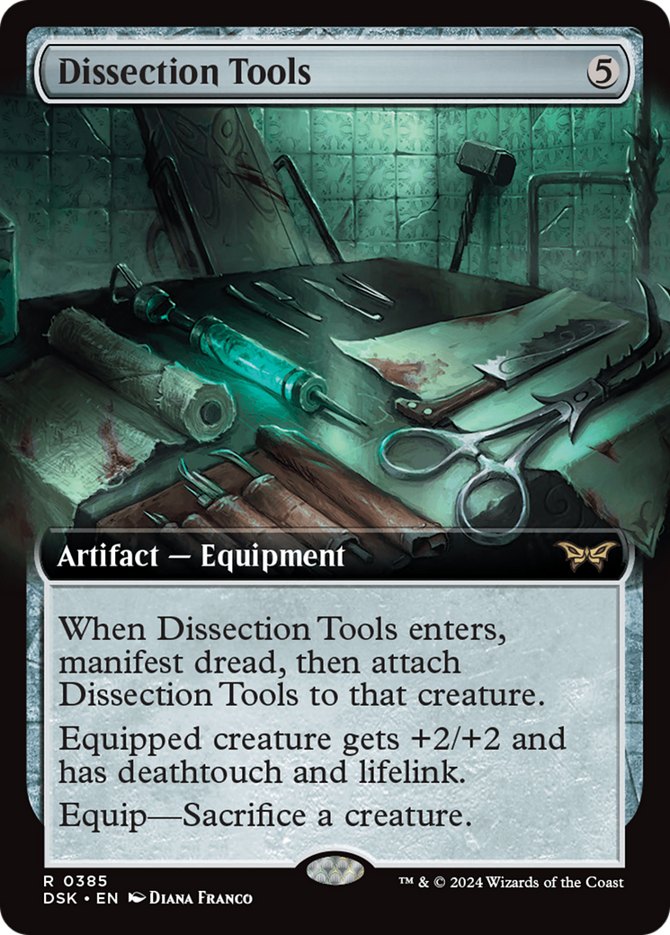 Dissection Tools (Extended Art) [Duskmourn: House of Horror] | Clutch Gaming