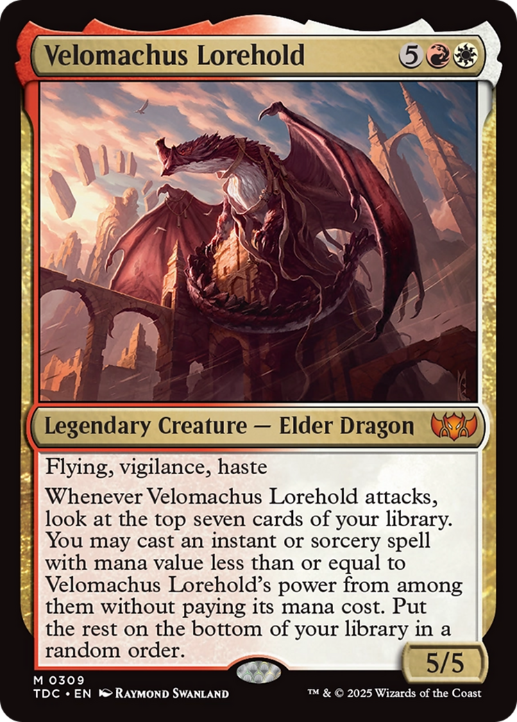 Velomachus Lorehold [Tarkir: Dragonstorm Commander] | Clutch Gaming