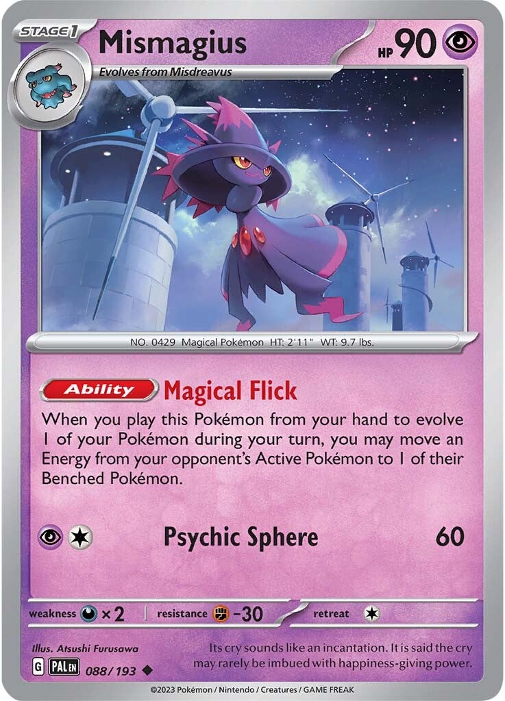 Mismagius (088/193) [Scarlet & Violet: Paldea Evolved] | Clutch Gaming