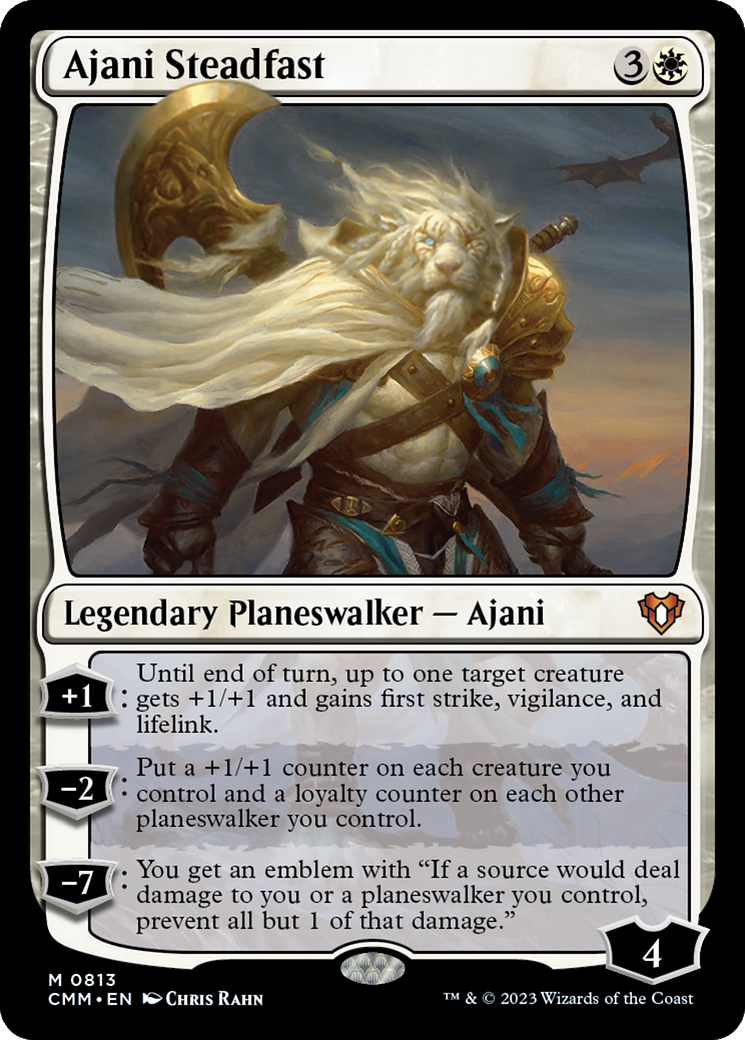 Ajani Steadfast [Commander Masters] | Clutch Gaming