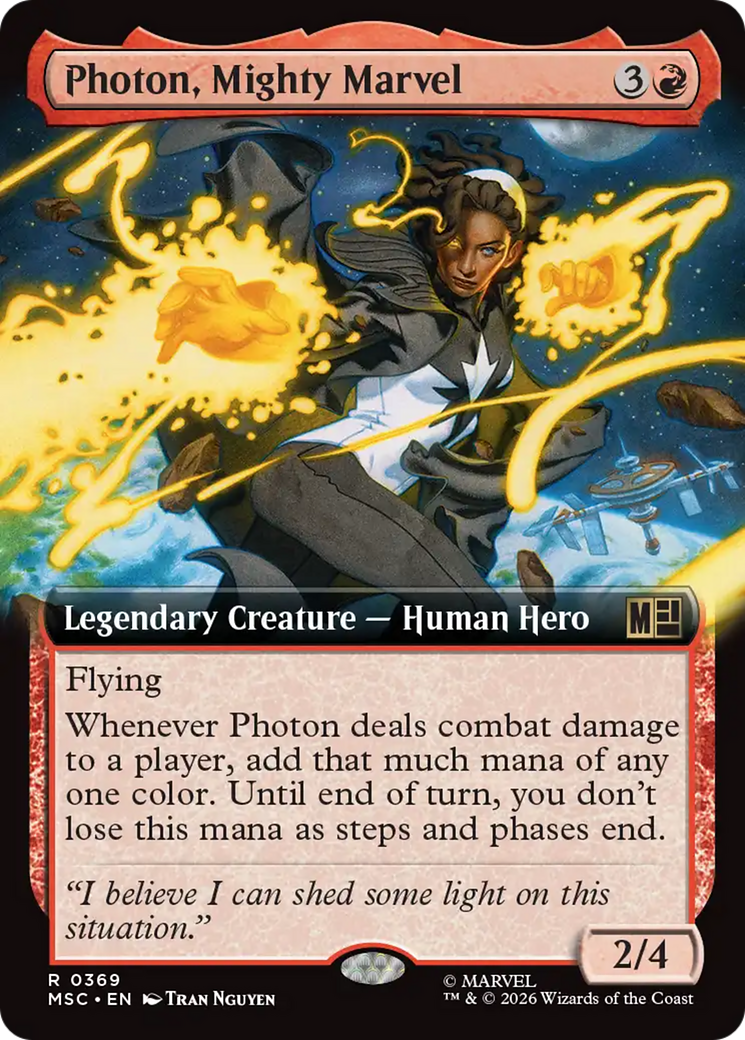 Photon, Mighty Marvel (Extended Art) [Marvel Super Heroes Commander] | Clutch Gaming