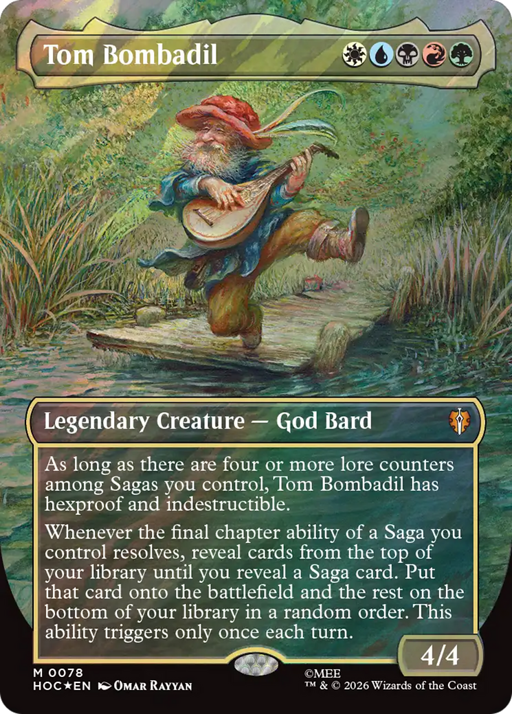 Tom Bombadil (Borderless) (Surge Foil) [The Hobbit] | Clutch Gaming