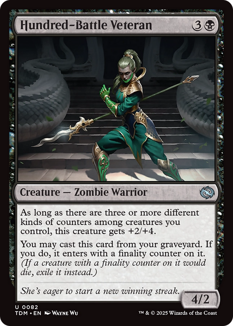 Hundred-Battle Veteran [Tarkir: Dragonstorm] | Clutch Gaming