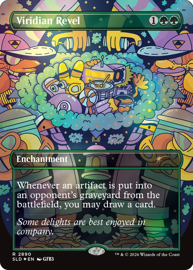 Viridian Revel [Secret Lair Drop Series] | Clutch Gaming