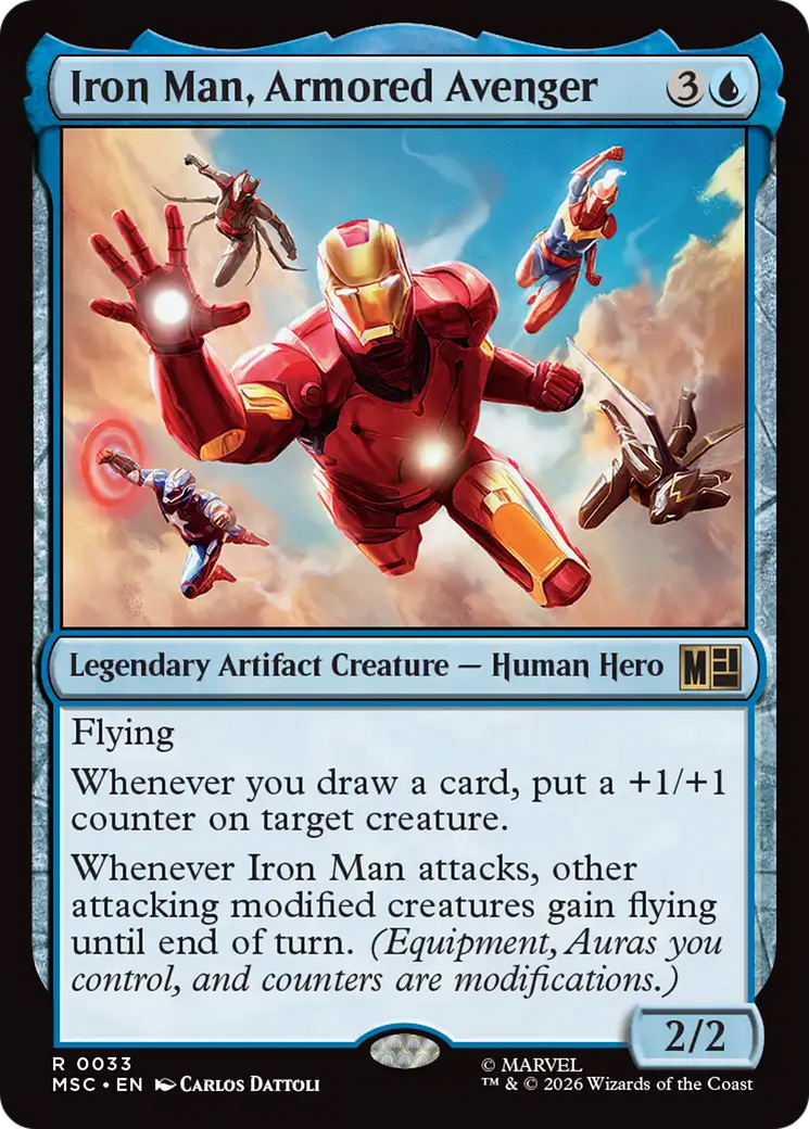Iron Man, Armored Avenger [Marvel Super Heroes Commander] | Clutch Gaming