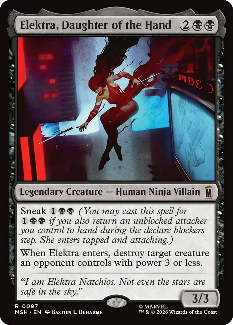 Elektra, Daughter of the Hand [Marvel Super Heroes] | Clutch Gaming