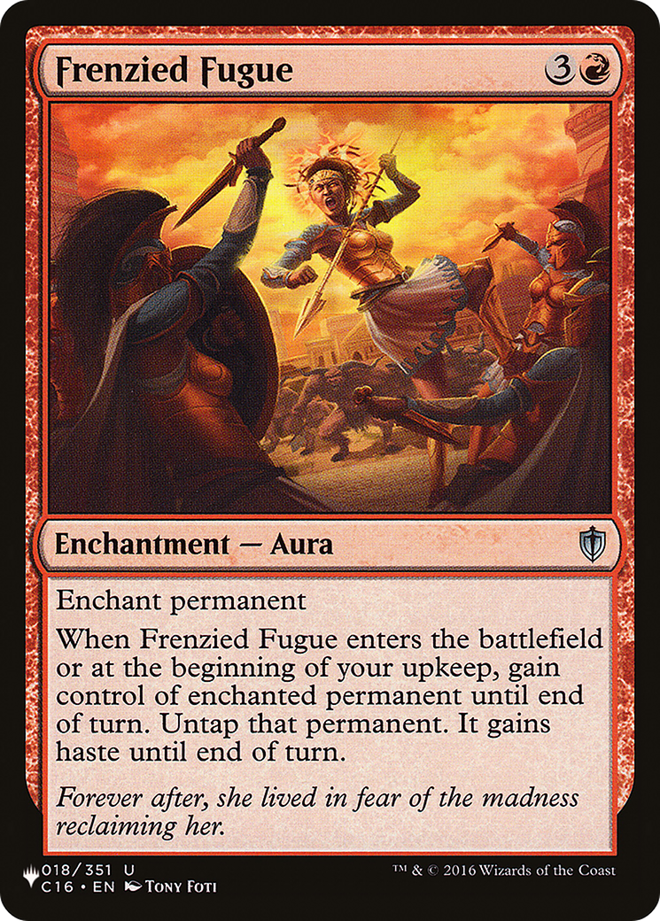 Frenzied Fugue [The List Reprints] | Clutch Gaming